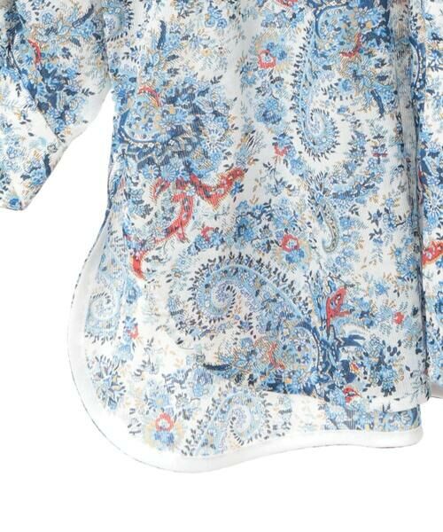 Maison de CINQ / メゾン ドゥ サンク シャツ・ブラウス | [通気性･発散性]プチフラワーペイズリープリントブラウス | 詳細25