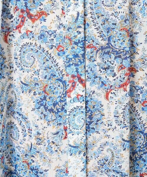 Maison de CINQ / メゾン ドゥ サンク シャツ・ブラウス | [通気性･発散性]プチフラワーペイズリープリントブラウス | 詳細8