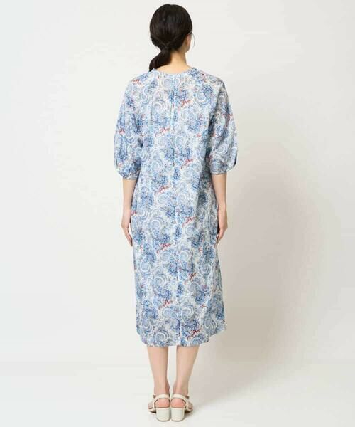 Maison de CINQ / メゾン ドゥ サンク ロング・マキシ丈ワンピース | [通気性･発散性]プチフラワーペイズリープリントワンピース | 詳細2