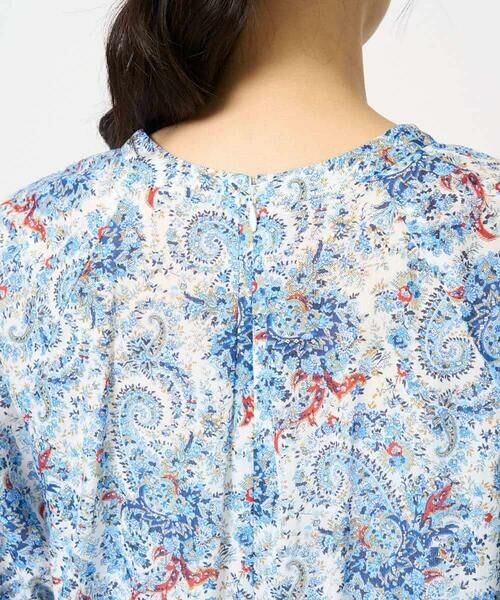 Maison de CINQ / メゾン ドゥ サンク ロング・マキシ丈ワンピース | [通気性･発散性]プチフラワーペイズリープリントワンピース | 詳細3