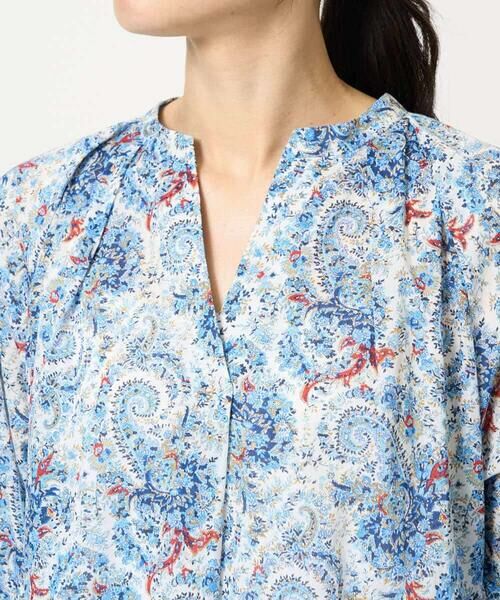 Maison de CINQ / メゾン ドゥ サンク ロング・マキシ丈ワンピース | [通気性･発散性]プチフラワーペイズリープリントワンピース | 詳細4