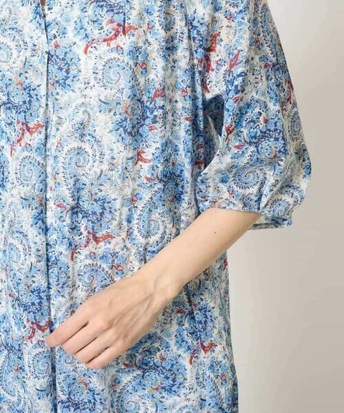 Maison de CINQ / メゾン ドゥ サンク ロング・マキシ丈ワンピース | [通気性･発散性]プチフラワーペイズリープリントワンピース | 詳細5