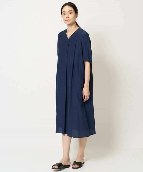 Maison de CINQ / メゾン ドゥ サンク ロング・マキシ丈ワンピース | タックフレアーワンピース | 詳細11