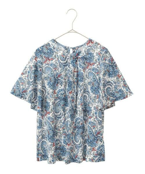 Maison de CINQ / メゾン ドゥ サンク カットソー | [吸水速乾]プチフラワーペイズリープリントカットソー | 詳細24