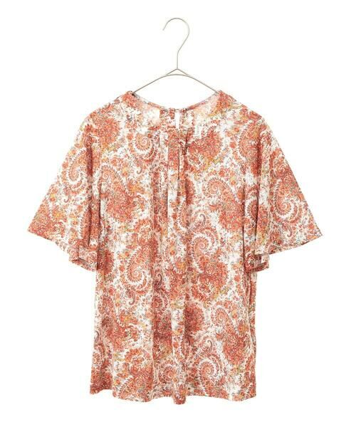 Maison de CINQ / メゾン ドゥ サンク カットソー | [吸水速乾]プチフラワーペイズリープリントカットソー | 詳細25