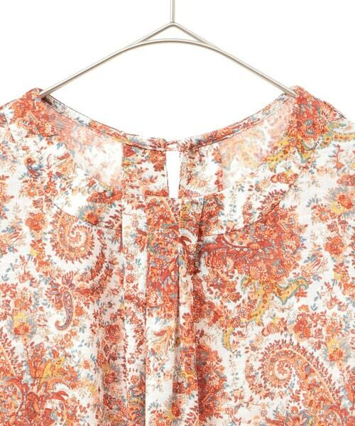 Maison de CINQ / メゾン ドゥ サンク カットソー | [吸水速乾]プチフラワーペイズリープリントカットソー | 詳細27