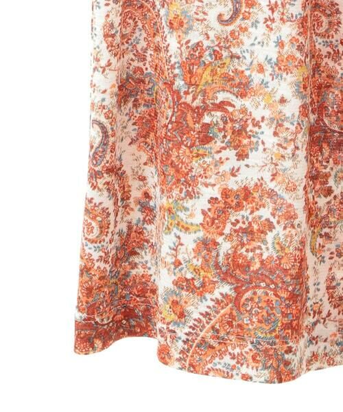 Maison de CINQ / メゾン ドゥ サンク カットソー | [吸水速乾]プチフラワーペイズリープリントカットソー | 詳細30