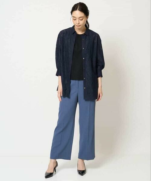 Maison de CINQ / メゾン ドゥ サンク その他パンツ | [接触冷感･吸水速乾･紫外線防止]美シルエットセミワイドパンツ | 詳細12