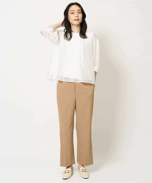 Maison de CINQ / メゾン ドゥ サンク その他パンツ | [接触冷感･吸水速乾･紫外線防止]美シルエットセミワイドパンツ | 詳細15