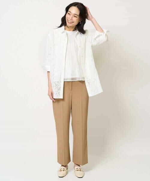 Maison de CINQ / メゾン ドゥ サンク その他パンツ | [接触冷感･吸水速乾･紫外線防止]美シルエットセミワイドパンツ | 詳細17