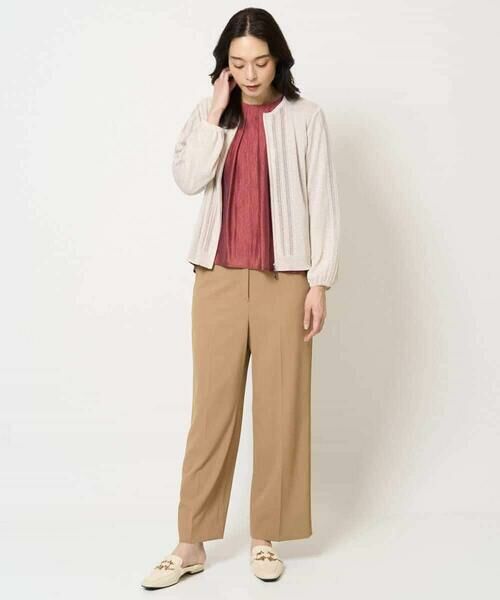 Maison de CINQ / メゾン ドゥ サンク その他パンツ | [接触冷感･吸水速乾･紫外線防止]美シルエットセミワイドパンツ | 詳細24