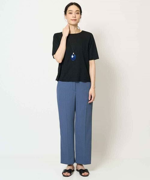 Maison de CINQ / メゾン ドゥ サンク その他パンツ | [接触冷感･吸水速乾･紫外線防止]美シルエットセミワイドパンツ | 詳細9