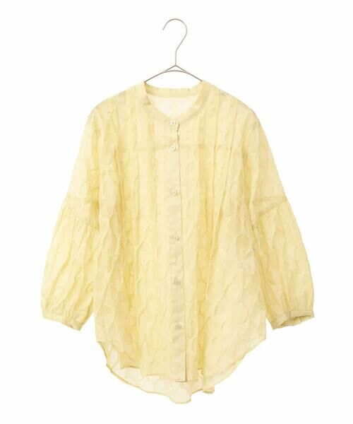 Maison de CINQ / メゾン ドゥ サンク シャツ・ブラウス | 【小さいサイズ】ドットシアータックロングシャツ | 詳細23