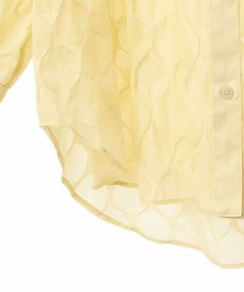 Maison de CINQ / メゾン ドゥ サンク シャツ・ブラウス | 【小さいサイズ】ドットシアータックロングシャツ | 詳細27