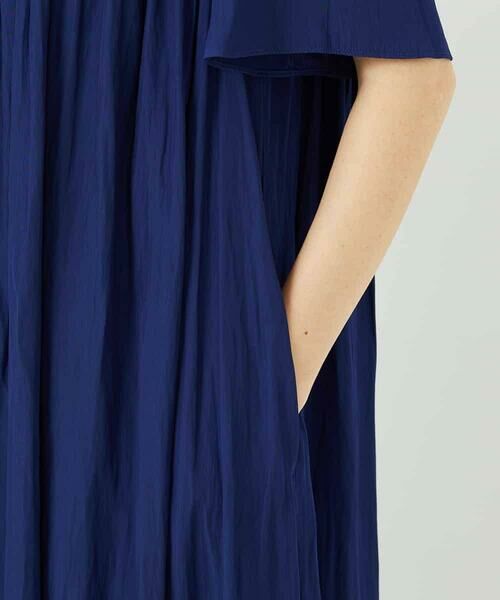 Maison de CINQ / メゾン ドゥ サンク ロング・マキシ丈ワンピース | 【小さいサイズ】タックデザインワンピース | 詳細1