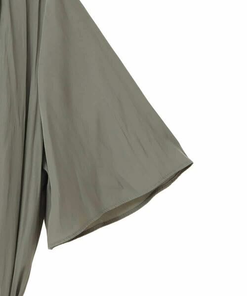 Maison de CINQ / メゾン ドゥ サンク ロング・マキシ丈ワンピース | 【小さいサイズ】タックデザインワンピース | 詳細10