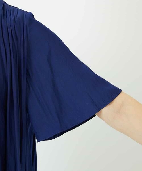 Maison de CINQ / メゾン ドゥ サンク ロング・マキシ丈ワンピース | 【小さいサイズ】タックデザインワンピース | 詳細26