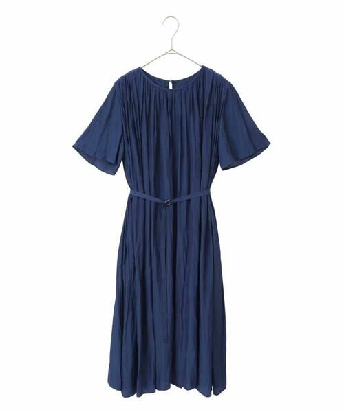 Maison de CINQ / メゾン ドゥ サンク ロング・マキシ丈ワンピース | 【小さいサイズ】タックデザインワンピース | 詳細5