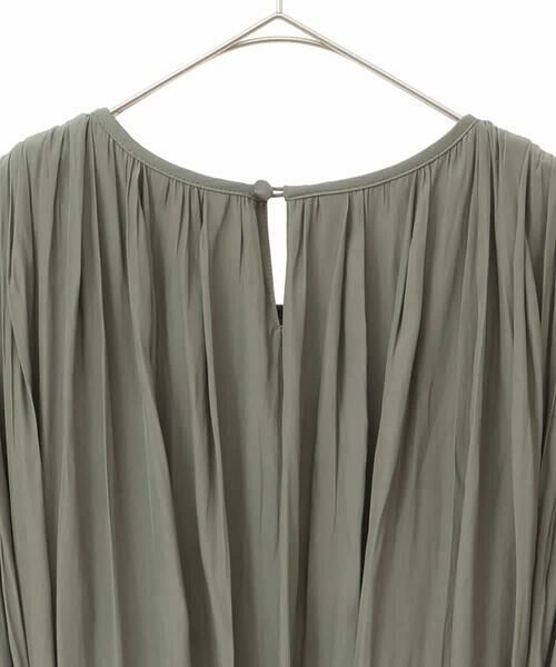 Maison de CINQ / メゾン ドゥ サンク ロング・マキシ丈ワンピース | 【小さいサイズ】タックデザインワンピース | 詳細9