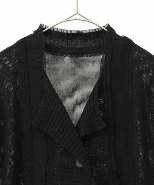 Maison de CINQ / メゾン ドゥ サンク カーディガン・ボレロ | 【小さいサイズ】チュールフリルニットカーディガン | 詳細17