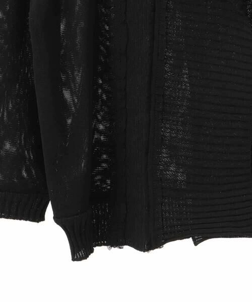 Maison de CINQ / メゾン ドゥ サンク カーディガン・ボレロ | 【小さいサイズ】チュールフリルニットカーディガン | 詳細19