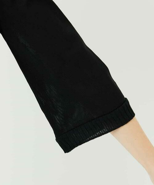 Maison de CINQ / メゾン ドゥ サンク カーディガン・ボレロ | 【小さいサイズ】チュールフリルニットカーディガン | 詳細8