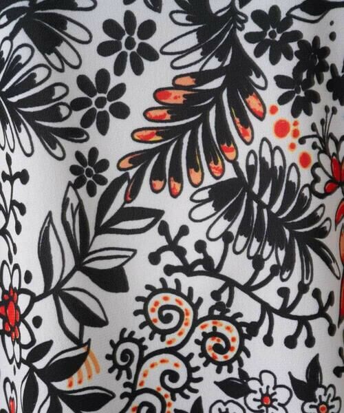 Maison de CINQ / メゾン ドゥ サンク カットソー | 【小さいサイズ】フラワープリントフレンチスリーブカットソー | 詳細10