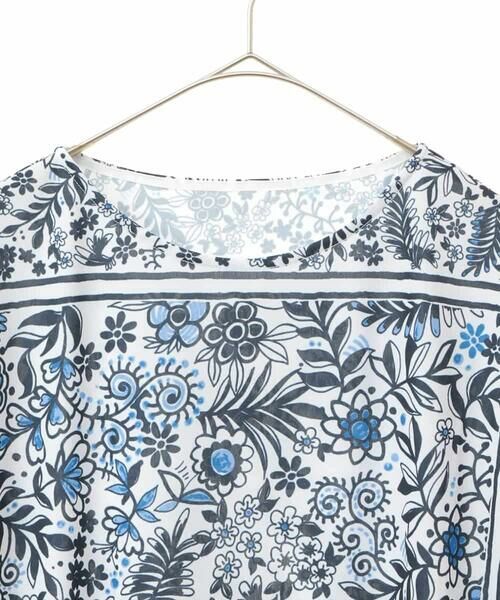 Maison de CINQ / メゾン ドゥ サンク カットソー | 【小さいサイズ】フラワープリントフレンチスリーブカットソー | 詳細18