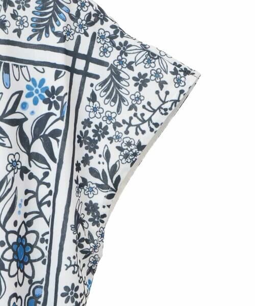 Maison de CINQ / メゾン ドゥ サンク カットソー | 【小さいサイズ】フラワープリントフレンチスリーブカットソー | 詳細19