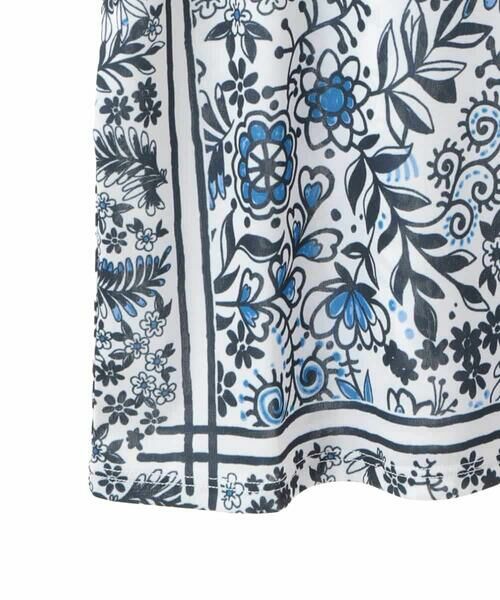 Maison de CINQ / メゾン ドゥ サンク カットソー | 【小さいサイズ】フラワープリントフレンチスリーブカットソー | 詳細20