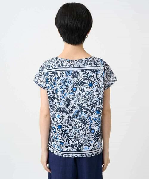 Maison de CINQ / メゾン ドゥ サンク カットソー | 【小さいサイズ】フラワープリントフレンチスリーブカットソー | 詳細5