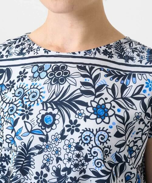 Maison de CINQ / メゾン ドゥ サンク カットソー | 【小さいサイズ】フラワープリントフレンチスリーブカットソー | 詳細6