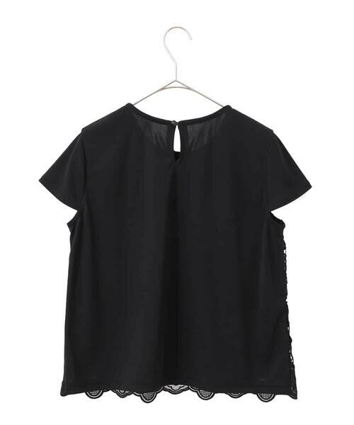 Maison de CINQ / メゾン ドゥ サンク カットソー | 【小さいサイズ】フラワーデコ刺繍ブラウス | 詳細22