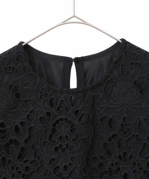 Maison de CINQ / メゾン ドゥ サンク カットソー | 【小さいサイズ】フラワーデコ刺繍ブラウス | 詳細23