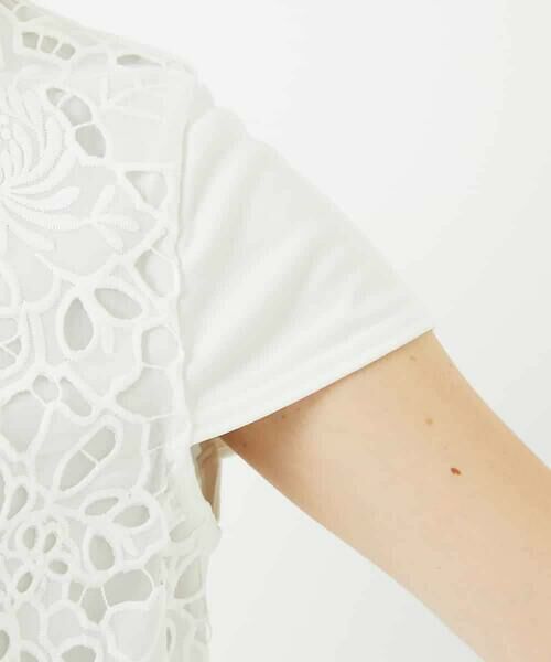 Maison de CINQ / メゾン ドゥ サンク カットソー | 【小さいサイズ】フラワーデコ刺繍ブラウス | 詳細9