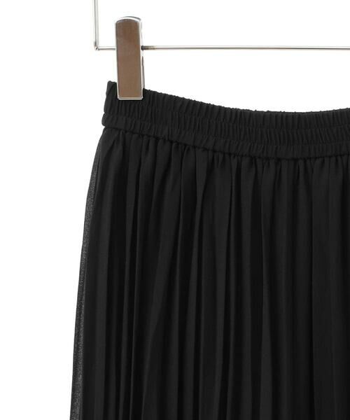 Maison de CINQ / メゾン ドゥ サンク その他パンツ | 【小さいサイズ】ジョーゼットプリーツワイドパンツ | 詳細12
