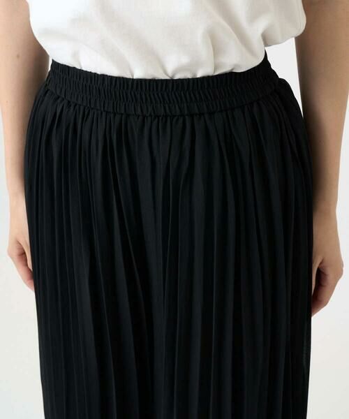 Maison de CINQ / メゾン ドゥ サンク その他パンツ | 【小さいサイズ】ジョーゼットプリーツワイドパンツ | 詳細5