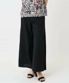 Maison de CINQ / メゾン ドゥ サンク その他パンツ | 【小さいサイズ】リネンライクドライイージーワイドパンツ