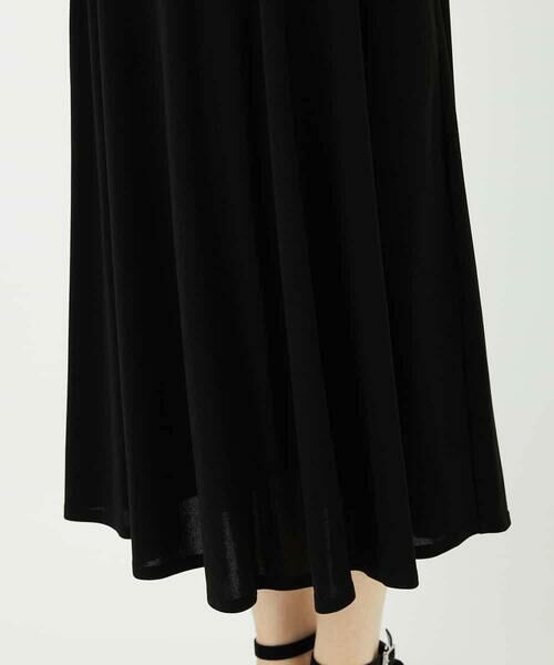 Maison de CINQ / メゾン ドゥ サンク ロング・マキシ丈ワンピース | 【小さいサイズ】ラインアクセントジャージーワンピース | 詳細9