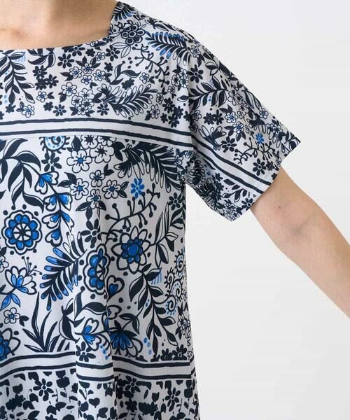 Maison de CINQ / メゾン ドゥ サンク ロング・マキシ丈ワンピース | 【小さいサイズ】フラワープリントAラインワンピース | 詳細10