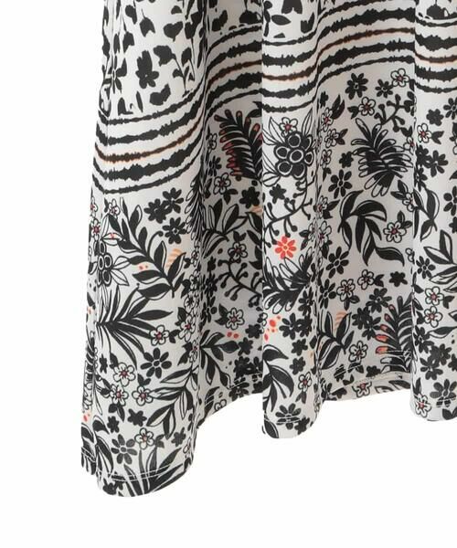 Maison de CINQ / メゾン ドゥ サンク ロング・マキシ丈ワンピース | 【小さいサイズ】フラワープリントAラインワンピース | 詳細19