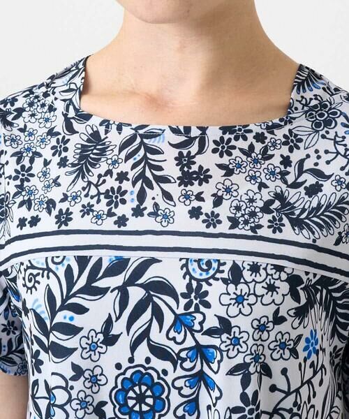 Maison de CINQ / メゾン ドゥ サンク ロング・マキシ丈ワンピース | 【小さいサイズ】フラワープリントAラインワンピース | 詳細9