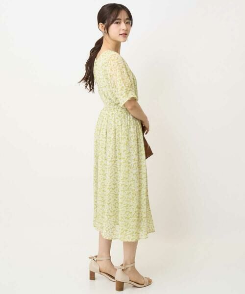 Maison de CINQ / メゾン ドゥ サンク シャツ・ブラウス | 【小さいサイズ】小花柄タックスリーブシフォンブラウス/洗える/セットアップ対応 | 詳細20