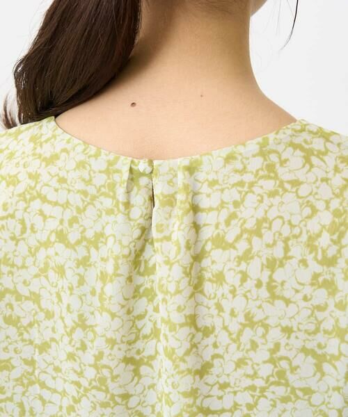 Maison de CINQ / メゾン ドゥ サンク シャツ・ブラウス | 【小さいサイズ】小花柄タックスリーブシフォンブラウス/洗える/セットアップ対応 | 詳細6