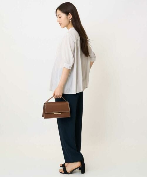 Maison de CINQ / メゾン ドゥ サンク シャツ・ブラウス | 【小さいサイズ】五分袖チュニックブラウス/UVカット/接触冷感/洗える | 詳細13