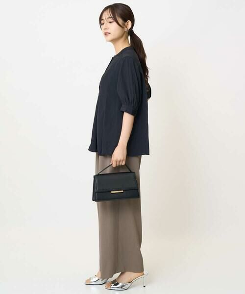 Maison de CINQ / メゾン ドゥ サンク シャツ・ブラウス | 【小さいサイズ】五分袖チュニックブラウス/UVカット/接触冷感/洗える | 詳細16