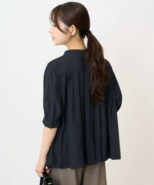 Maison de CINQ / メゾン ドゥ サンク シャツ・ブラウス | 【小さいサイズ】五分袖チュニックブラウス/UVカット/接触冷感/洗える | 詳細3