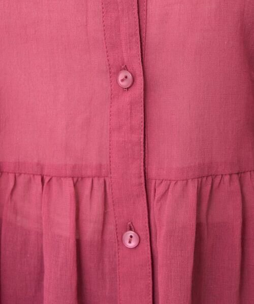 Maison de CINQ / メゾン ドゥ サンク シャツ・ブラウス | 【小さいサイズ】コットンシフォンブラウス/接触冷感/洗える | 詳細10