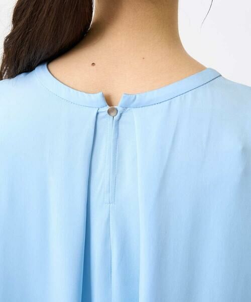 Maison de CINQ / メゾン ドゥ サンク シャツ・ブラウス | 【小さいサイズ】マットサテンTブラウス/接触冷感/洗える | 詳細7