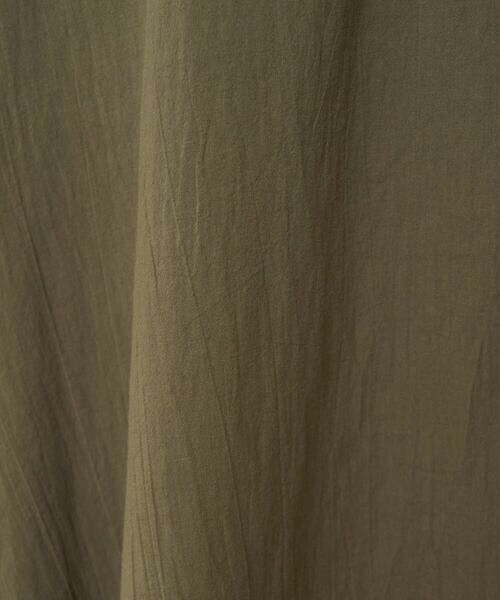 Maison de CINQ / メゾン ドゥ サンク ロング・マキシ丈ワンピース | 【小さいサイズ】ソフトコットンボリュームスリーブワンピース/洗える | 詳細10